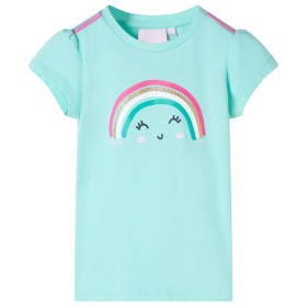 Kinder-T-Shirt in Hellmintgrün, Größe 104. von , Kinder-T-Shirts - Ref: Foro24-11105, Preis: 8,28 €, Rabatt: %
