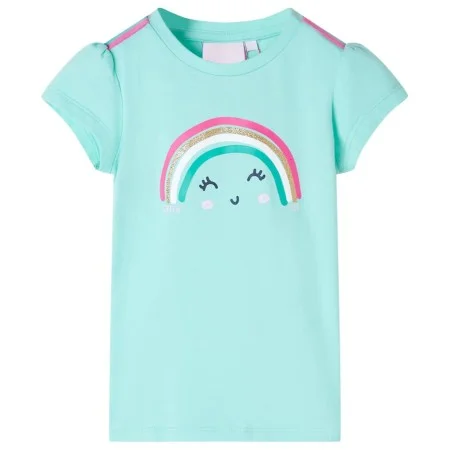 Kinder-T-Shirt in Hellmintgrün, Größe 104. von , Kinder-T-Shirts - Ref: Foro24-11105, Preis: 8,19 €, Rabatt: %