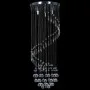 G9 Spirale Deckenleuchte mit silbernen Kristallperlen von vidaXL, Lampen - Ref: Foro24-281577, Preis: 74,54 €, Rabatt: %