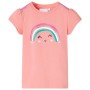Kinder-T-Shirt in hellem Korallenrot, Größe 140. von , Kinder-T-Shirts - Ref: Foro24-11118, Preis: 8,28 €, Rabatt: %