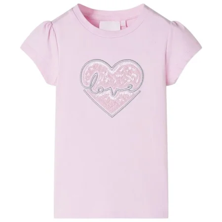 Camiseta infantil rosa claro 92 by , Kids T-shirts - Ref: Foro24-10484, Price: 8,45 €, Discount: %
