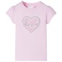 Kinder-T-Shirt in Hellrosa, Größe 92. von , Kinder-T-Shirts - Ref: Foro24-10484, Preis: 8,54 €, Rabatt: %