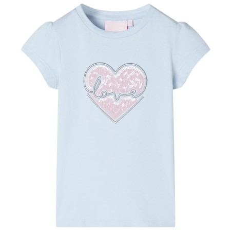 Kinder-T-Shirt in Hellblau, Größe 104. von , Kinder-T-Shirts - Ref: Foro24-10490, Preis: 8,54 €, Rabatt: %