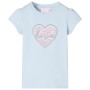 Kinder-T-Shirt in Hellblau, Größe 104. von , Kinder-T-Shirts - Ref: Foro24-10490, Preis: 8,54 €, Rabatt: %