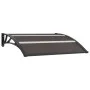 Schwarzes PC-Türvordach 120x75 cm von vidaXL, Markisen - Ref: Foro24-144823, Preis: 45,16 €, Rabatt: %