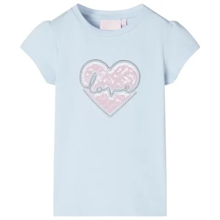 Camiseta infantil azul claro 128 by , Kids T-shirts - Ref: Foro24-10492, Price: 8,45 €, Discount: %