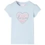 Camiseta infantil azul claro 128 by , Kids T-shirts - Ref: Foro24-10492, Price: 8,45 €, Discount: %