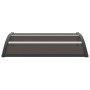 Schwarzes PC-Türvordach 120x75 cm von vidaXL, Markisen - Ref: Foro24-144823, Preis: 45,16 €, Rabatt: %