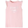 Kinder-T-Shirt mit hellrosa Volantärmeln, Größe 140. von , Kinder-T-Shirts - Ref: Foro24-10503, Preis: 8,28 €, Rabatt: %