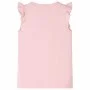 Kinder-T-Shirt mit hellrosa Volantärmeln, Größe 140. von , Kinder-T-Shirts - Ref: Foro24-10503, Preis: 8,19 €, Rabatt: %