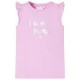 Kinder-T-Shirt mit lila Rüschenärmeln Größe 140 von , Kinder-T-Shirts - Ref: Foro24-10508, Preis: 8,19 €, Rabatt: %
