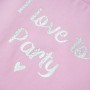 Camiseta infantil de manga volante color lila 140 de , Camisetas para niños - Ref: Foro24-10508, Precio: 8,28 €, Descuento: %