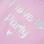 Kinder-T-Shirt mit lila Rüschenärmeln Größe 140 von , Kinder-T-Shirts - Ref: Foro24-10508, Preis: 8,19 €, Rabatt: %