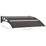 Schwarzes PC-Türvordach 120x75 cm von vidaXL, Markisen - Ref: Foro24-144823, Preis: 45,16 €, Rabatt: %