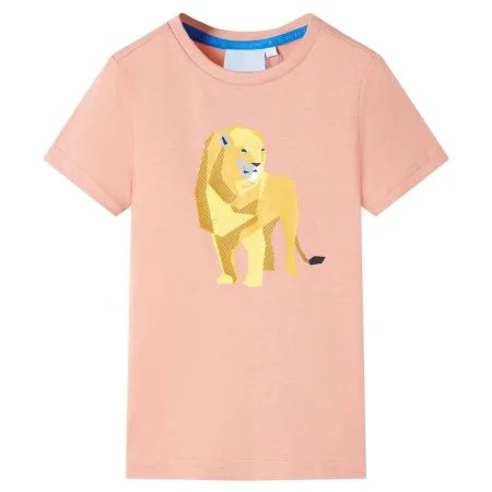 Camiseta infantil naranja claro 140 de , Camisetas para niños - Ref: Foro24-11998, Precio: 7,99 €, Descuento: %