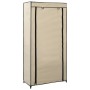 Shoe rack with cream fabric cover 58x28x106 cm by vidaXL, Shoe racks and shoe organizers - Ref: Foro24-282429, Price: 31,82 €...