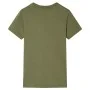 Kinder-T-Shirt in Khaki, Größe 104. von , Kinder-T-Shirts - Ref: Foro24-12275, Preis: 8,06 €, Rabatt: %