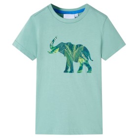 Kinder T-Shirt in hellem Khaki, Größe 92. von , Kinder-T-Shirts - Ref: Foro24-12289, Preis: 8,13 €, Rabatt: %