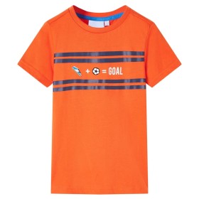 Camiseta infantil naranja oscuro 140 by , Kids T-shirts - Ref: Foro24-12448, Price: 8,20 €, Discount: %