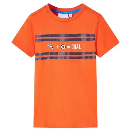 Camiseta infantil naranja oscuro 140 by , Kids T-shirts - Ref: Foro24-12448, Price: 8,12 €, Discount: %