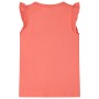 Camiseta infantil de manga volante coral 92 by , Kids T-shirts - Ref: Foro24-10624, Price: 8,54 €, Discount: %