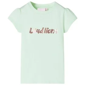 Kinder-T-Shirt mit weichen, grünen Cap-Ärmeln, Größe 92. von , Kinder-T-Shirts - Ref: Foro24-10639, Preis: 8,12 €, Rabatt: %