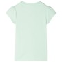 Kinder-T-Shirt mit weichen, grünen Cap-Ärmeln, Größe 92. von , Kinder-T-Shirts - Ref: Foro24-10639, Preis: 8,20 €, Rabatt: %