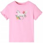 Kurzärmeliges Kinder-T-Shirt in leuchtendem Rosa, Größe 92. von , Kinder-T-Shirts - Ref: Foro24-10679, Preis: 8,32 €, Rabatt: %