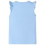 Kinder-T-Shirt mit hellblauen Volantärmeln, Größe 128. von , Kinder-T-Shirts - Ref: Foro24-10632, Preis: 8,54 €, Rabatt: %