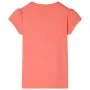 Kinder-T-Shirt mit Kapuzenärmeln in Koralle, Größe 128. von , Kinder-T-Shirts - Ref: Foro24-10647, Preis: 8,12 €, Rabatt: %