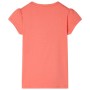 Kinder-T-Shirt mit Kapuzenärmeln in Koralle, Größe 128. von , Kinder-T-Shirts - Ref: Foro24-10647, Preis: 8,20 €, Rabatt: %
