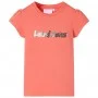 Kinder-T-Shirt mit Kapuzenärmeln in Koralle, Größe 104. von , Kinder-T-Shirts - Ref: Foro24-10645, Preis: 8,12 €, Rabatt: %