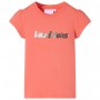 Kinder-T-Shirt mit Kapuzenärmeln in Koralle, Größe 104. von , Kinder-T-Shirts - Ref: Foro24-10645, Preis: 8,20 €, Rabatt: %
