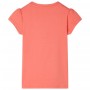 Kinder-T-Shirt mit Kapuzenärmeln in Koralle, Größe 104. von , Kinder-T-Shirts - Ref: Foro24-10645, Preis: 8,20 €, Rabatt: %