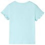 Kurzärmeliges Kinder-T-Shirt in Wassergrün, Größe 140. von , Kinder-T-Shirts - Ref: Foro24-10693, Preis: 8,32 €, Rabatt: %