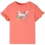 Camiseta infantil de manga corta coral 104 by , Kids T-shirts - Ref: Foro24-10685, Price: 8,24 €, Discount: %