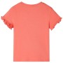 Kurzarm-Kinder-T-Shirt in Koralle, Größe 128. von , Kinder-T-Shirts - Ref: Foro24-10687, Preis: 8,32 €, Rabatt: %