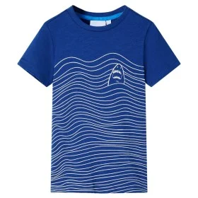 Dunkelblaues Kinder-T-Shirt Größe 140 von , Kinder-T-Shirts - Ref: Foro24-12313, Preis: 8,12 €, Rabatt: %