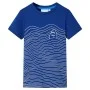 Camiseta infantil azul oscuro 140 de , Camisetas para niños - Ref: Foro24-12313, Precio: 8,12 €, Descuento: %