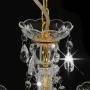 Chandelier with round golden beads 3 x E14 by vidaXL, Lamps - Ref: Foro24-281600, Price: 63,39 €, Discount: %