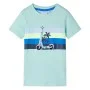 Kinder-T-Shirt in hellmintgrün, Größe 128. von , Kinder-T-Shirts - Ref: Foro24-11932, Preis: 8,91 €, Rabatt: %