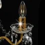 Chandelier with round golden beads 3 x E14 by vidaXL, Lamps - Ref: Foro24-281600, Price: 63,39 €, Discount: %