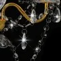 Chandelier with round golden beads 3 x E14 by vidaXL, Lamps - Ref: Foro24-281600, Price: 63,39 €, Discount: %