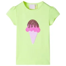 Kinder-T-Shirt in Neon-Gelb, Größe 92. von , Kinder-T-Shirts - Ref: Foro24-10709, Preis: 8,45 €, Rabatt: %