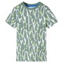 Kinder-T-Shirt in Naturweiß und Dunkelgrün Efeu 92 von , Kinder-T-Shirts - Ref: Foro24-11674, Preis: 8,74 €, Rabatt: %