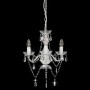 Kronleuchter mit runden Silberperlen 3 x E14 von vidaXL, Lampen - Ref: Foro24-281596, Preis: 51,29 €, Rabatt: %