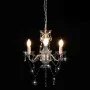 Kronleuchter mit runden Silberperlen 3 x E14 von vidaXL, Lampen - Ref: Foro24-281596, Preis: 57,12 €, Rabatt: %