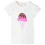 Kinder-T-Shirt in Naturfarbe, Größe 92. von , Kinder-T-Shirts - Ref: Foro24-10714, Preis: 8,54 €, Rabatt: %