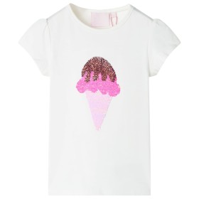 Camiseta infantil color crudo 116 by , Kids T-shirts - Ref: Foro24-10716, Price: 8,54 €, Discount: %