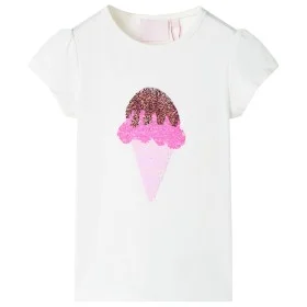 Camiseta infantil color crudo 116 de , Camisetas para niños - Ref: Foro24-10716, Precio: 8,45 €, Descuento: %